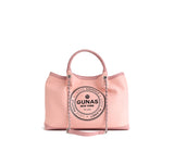 RUTH - Light Pink Vegan Canvas Tote from Gunas New York