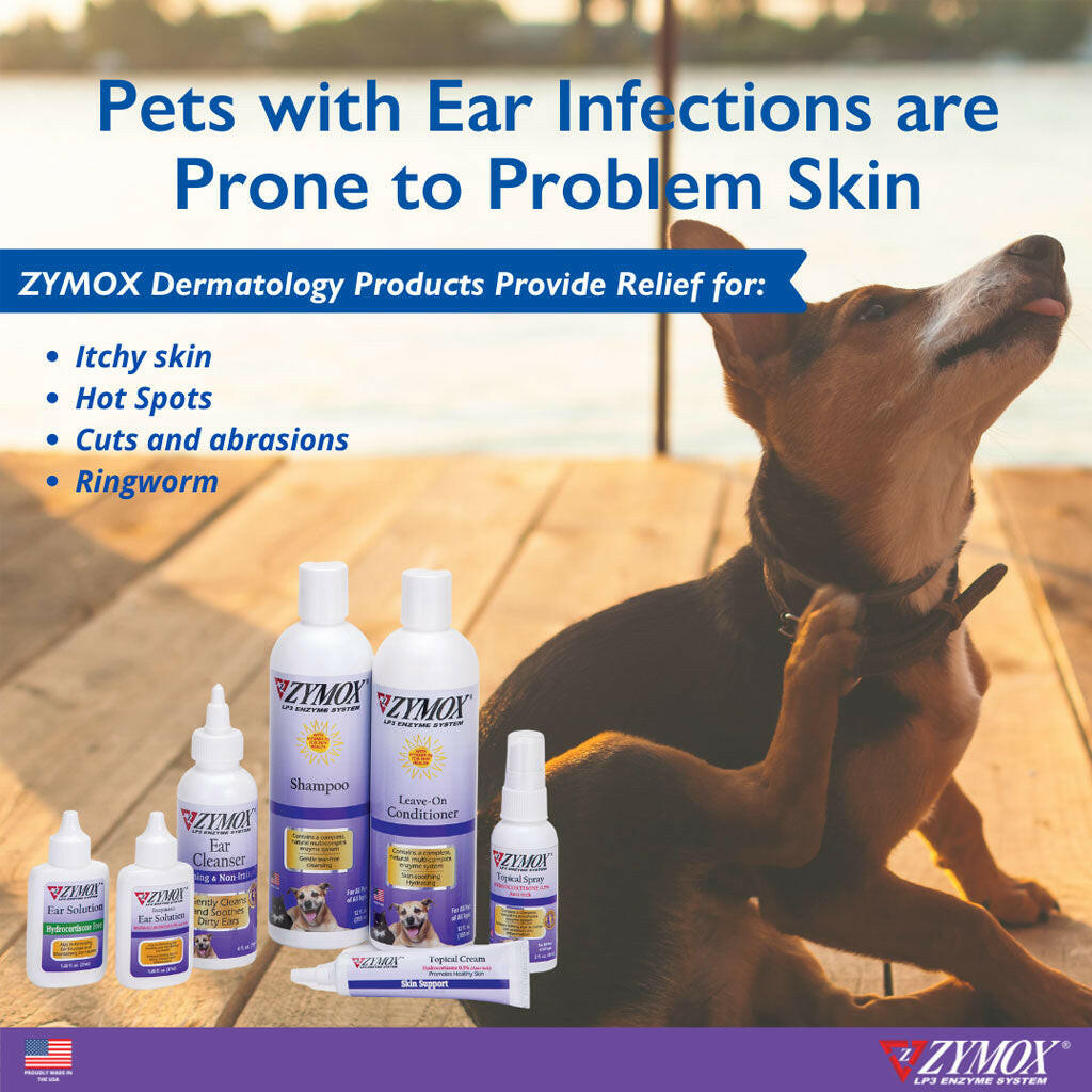 Zymox Enzymatic Ear Cleanser from HardyPaw