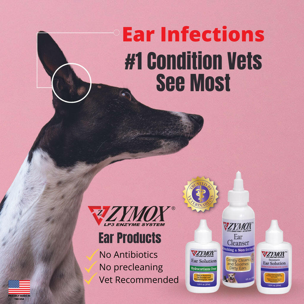 Zymox Enzymatic Ear Cleanser from HardyPaw