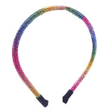 Bling Stone Accented Crystal Studded Shimmer Headband from Madeline Love