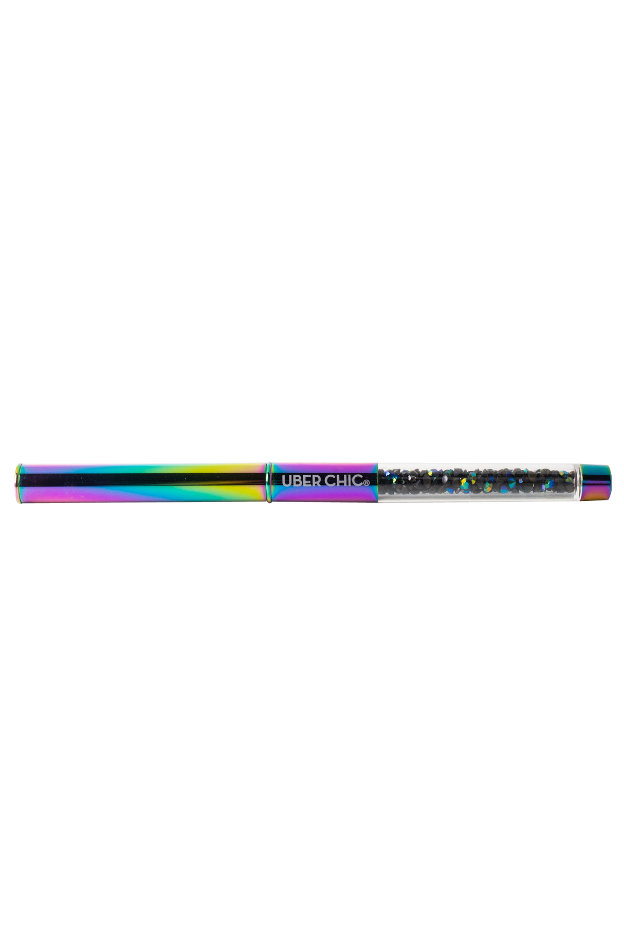 Rainbow Oval Gel Clean Up Brush From UberChic Beauty