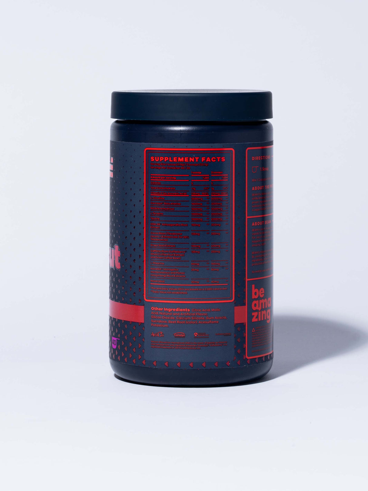 pre workout from BEAM