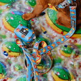 Frenchie Comfort Leash - Rainbow Ice from Frenchie Bulldog