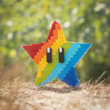 Life-Sized Rainbow Star from Bricker Builds
