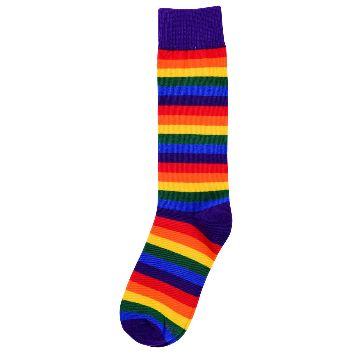 Rainbow Striped Socks from No Cold Feet