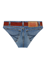 The Ranch Hand | Western Denim Ball Hammock® Pouch Swim Briefs from Shinesty