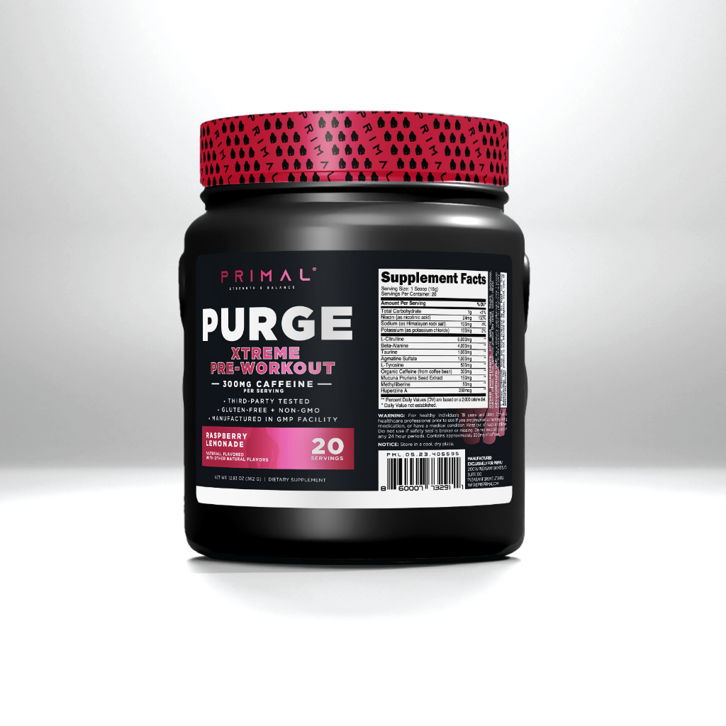 HIGH STIM PREWORKOUT from Primal Strength & Balance