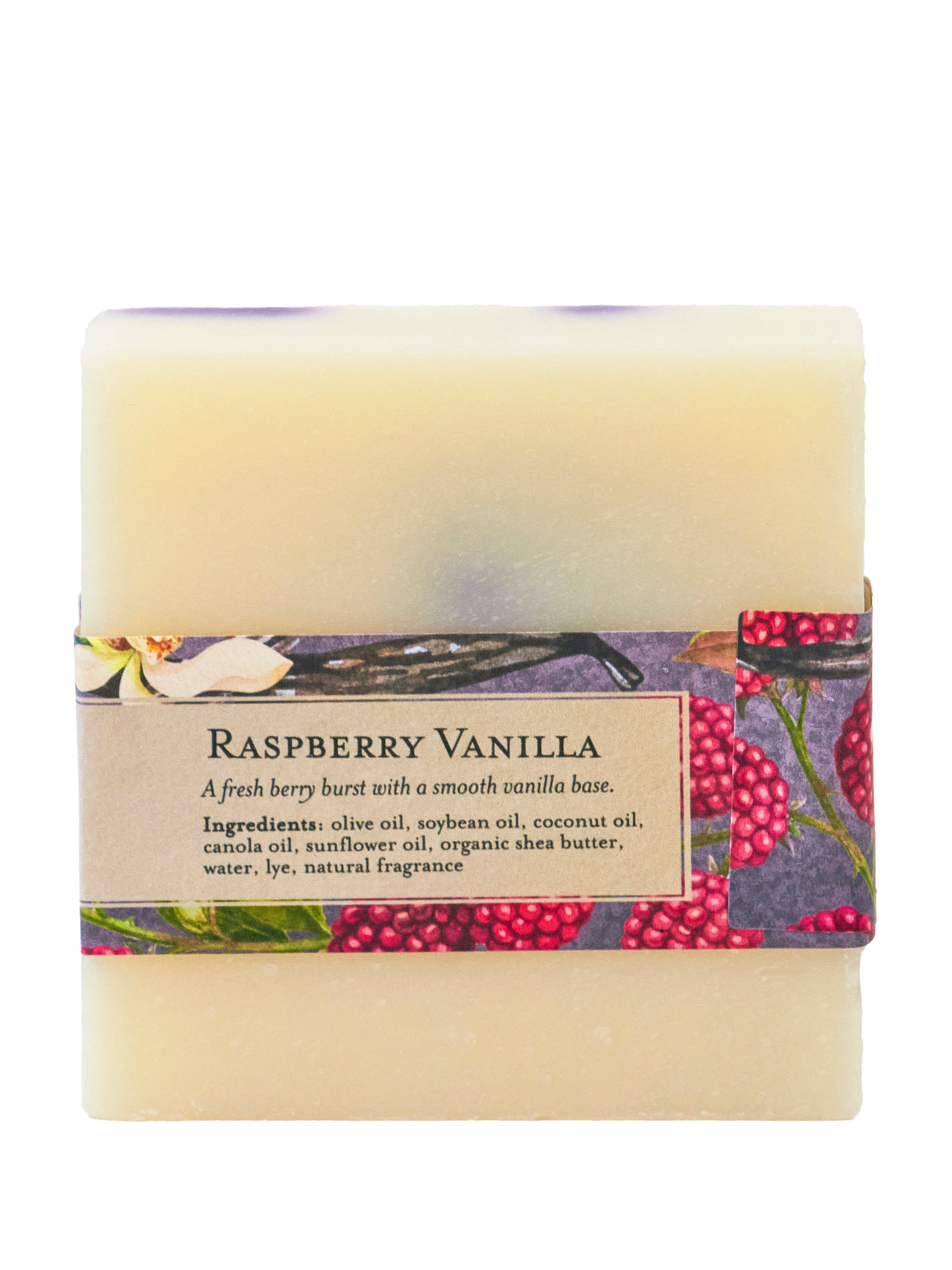 Raspberry Vanilla Soap Bar from Ash & Rose