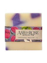 Raspberry Vanilla Soap Bar from Ash & Rose