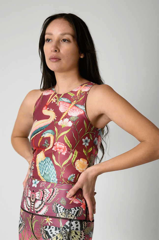 Ready or Knot Tank - Pretty In Pink from Yoga Democracy