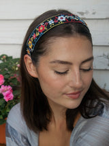 Rebecca Embroidered Headband from Ash & Rose