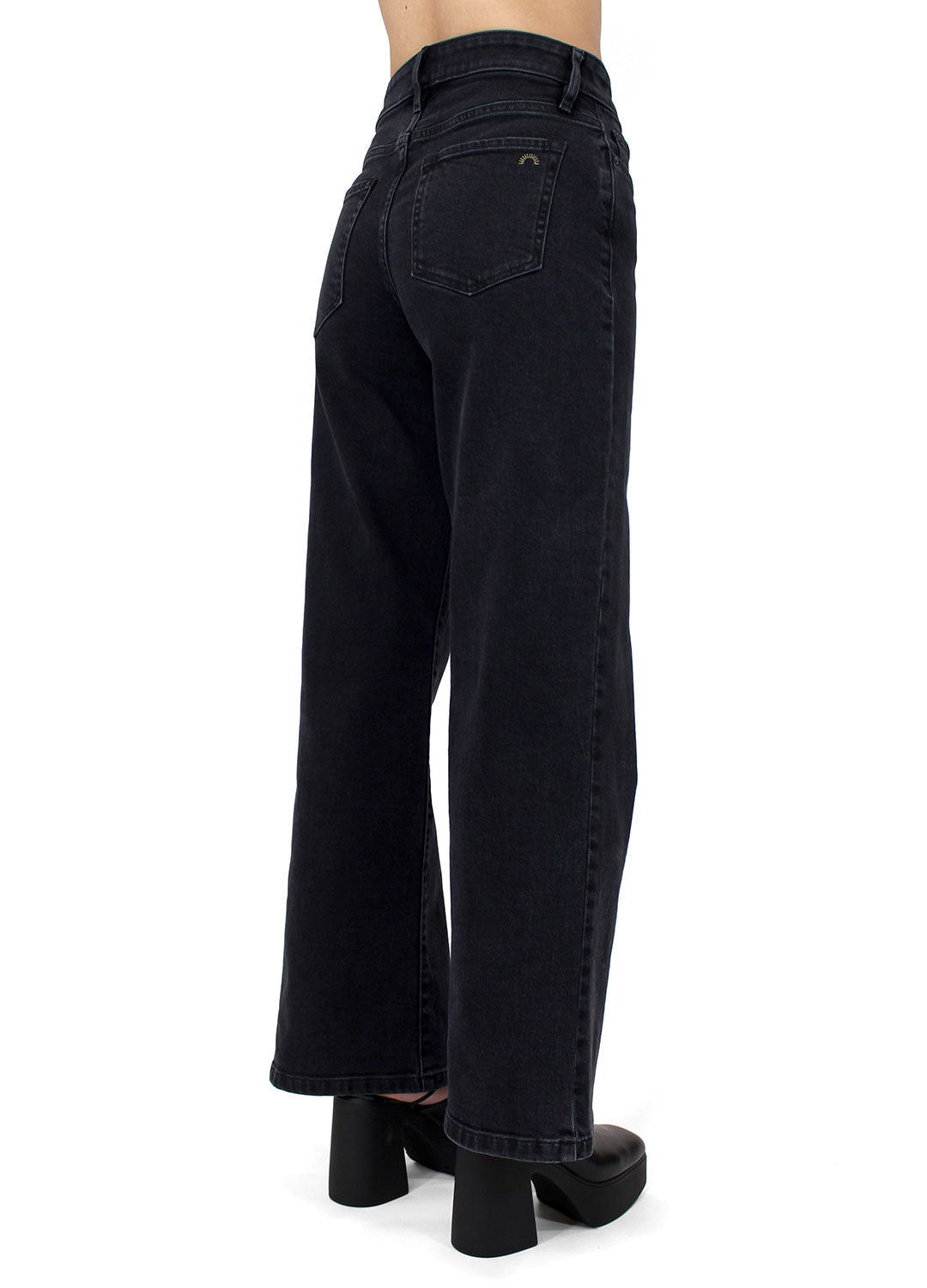 The Rebel Wide Leg - Carbon From Porter Blue Apparel