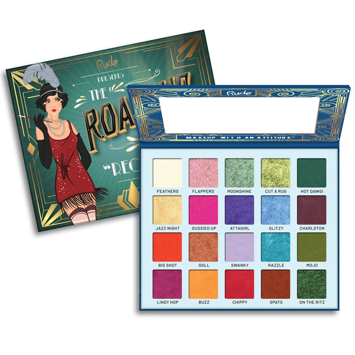 The Roaring 20's Eyeshadow Palette - Reckless from Rude Cosmetics