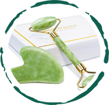 Jade Roller & Gua Sha Gift Box from BeNat