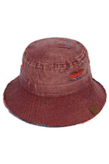 C.C STONE WASHED DENIM BUCKET HAT from Madeline Love