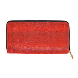 Crystal Rhinestone Pave Zipper Wallet  from Madeline Love