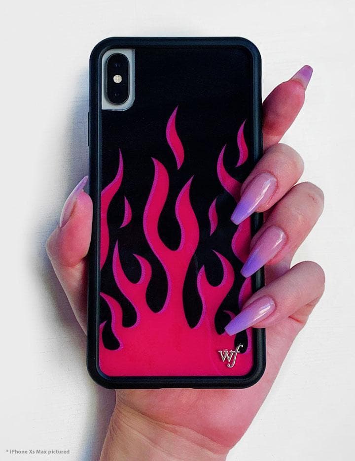 Flames | Red iPhone Case from Wildflower Cases