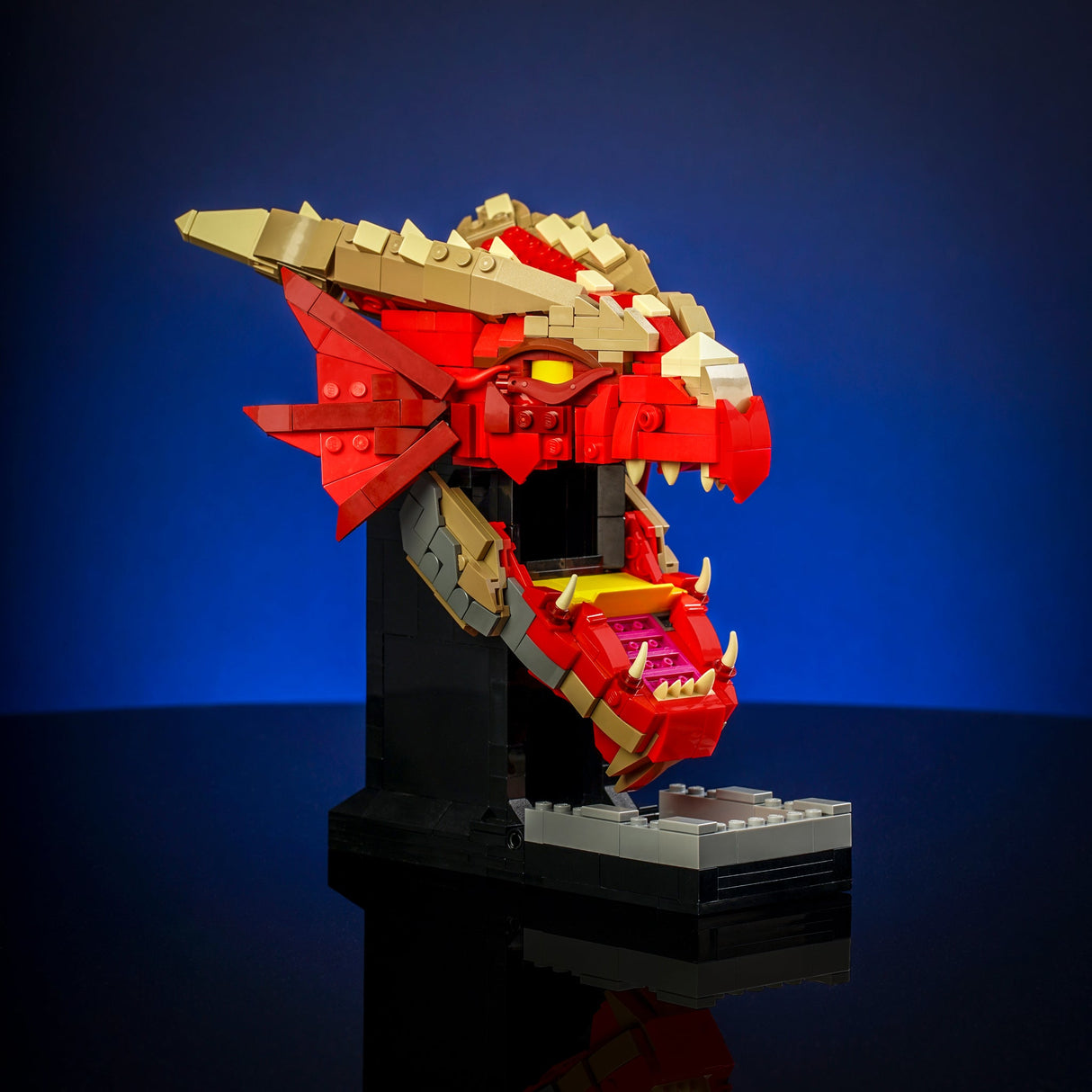 Red Dragon Dice Tower from Bricker Builds
