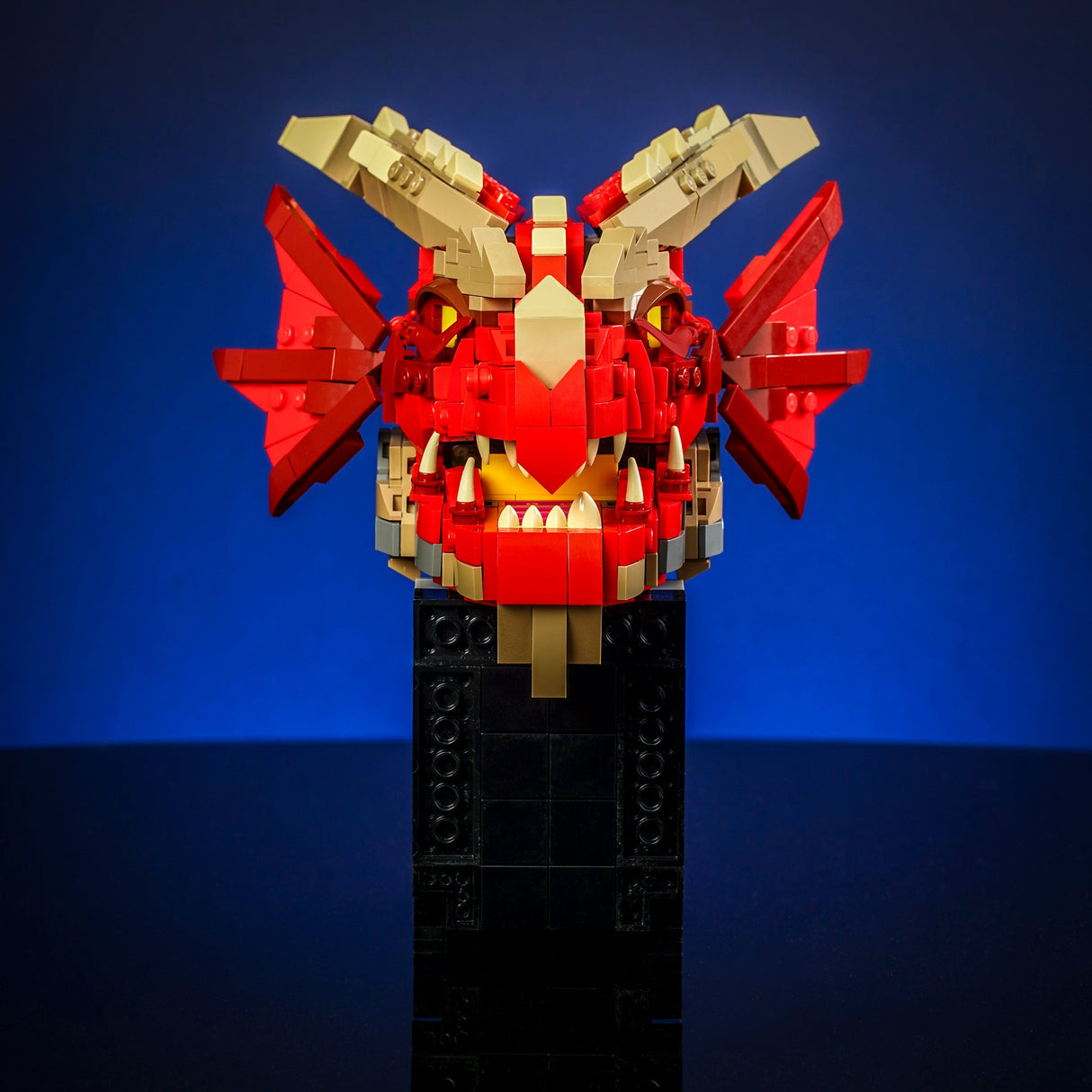 Red Dragon Dice Tower from Bricker Builds