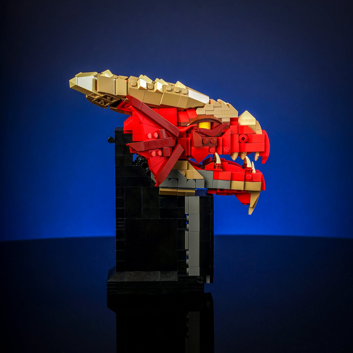 Red Dragon Dice Tower from Bricker Builds