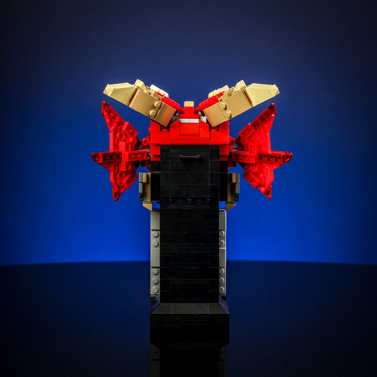 Red Dragon Dice Tower from Bricker Builds