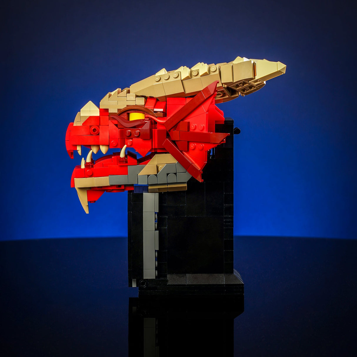 Red Dragon Dice Tower from Bricker Builds