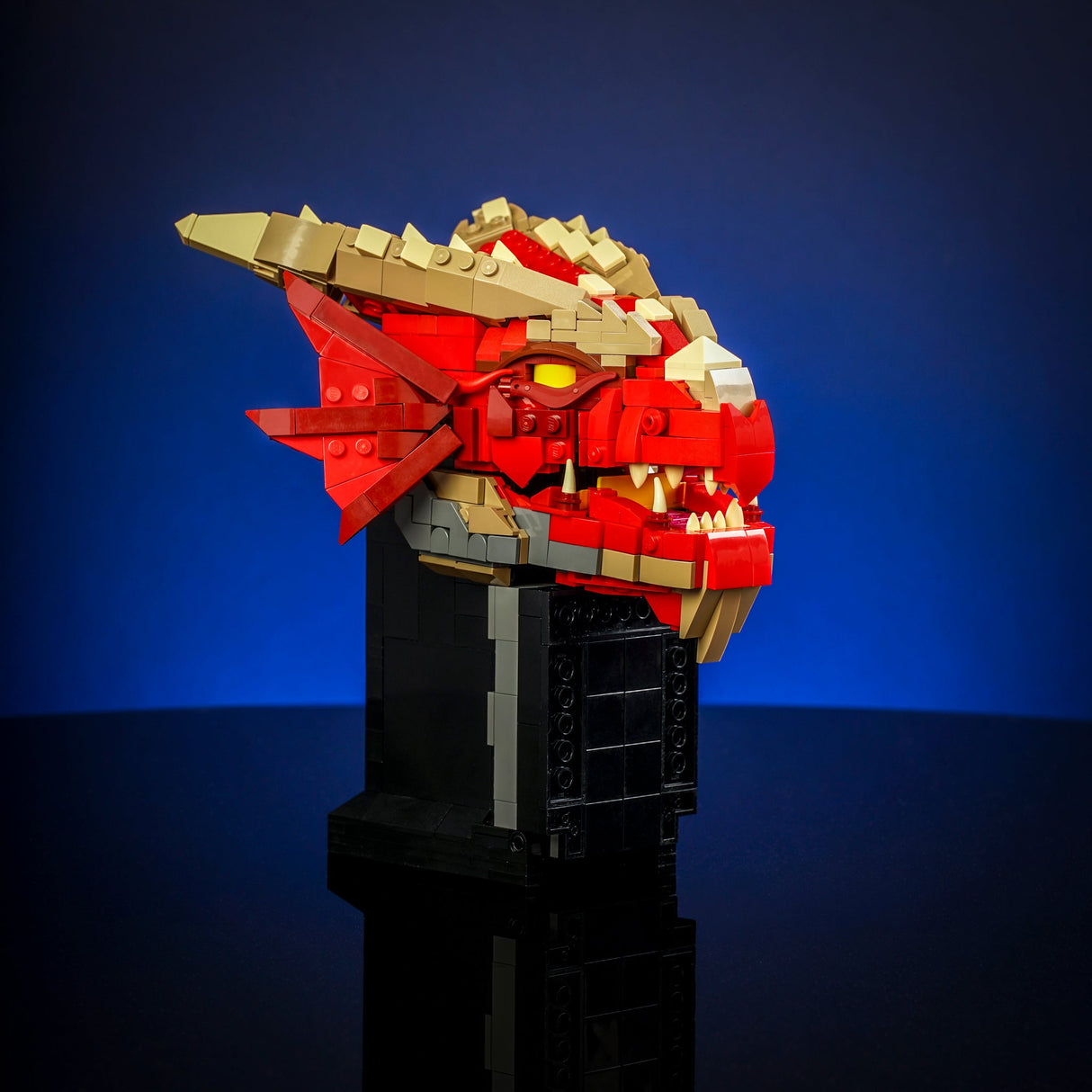 Red Dragon Dice Tower from Bricker Builds