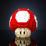 Life-Sized Red Mushroom from Bricker Builds