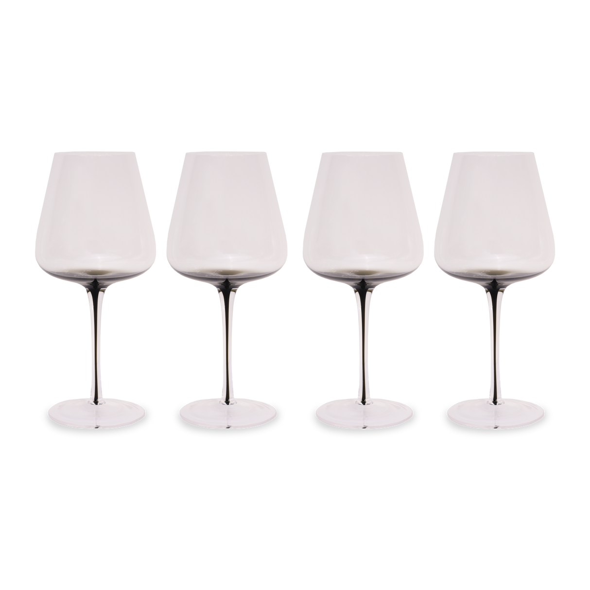 Smoke Stem Red Wine Glasses from Hotel Collection