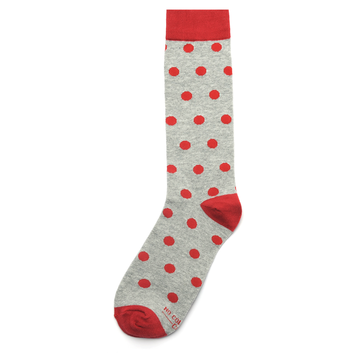 Red Polka Dot Socks from No Cold Feet