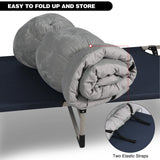 Portable Folding Sleeping Cot Mattress Pads for Camping,Gray Blue Black Brown From Redcamp