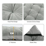 Portable Folding Sleeping Cot Mattress Pads for Camping,Gray Blue Black Brown From Redcamp