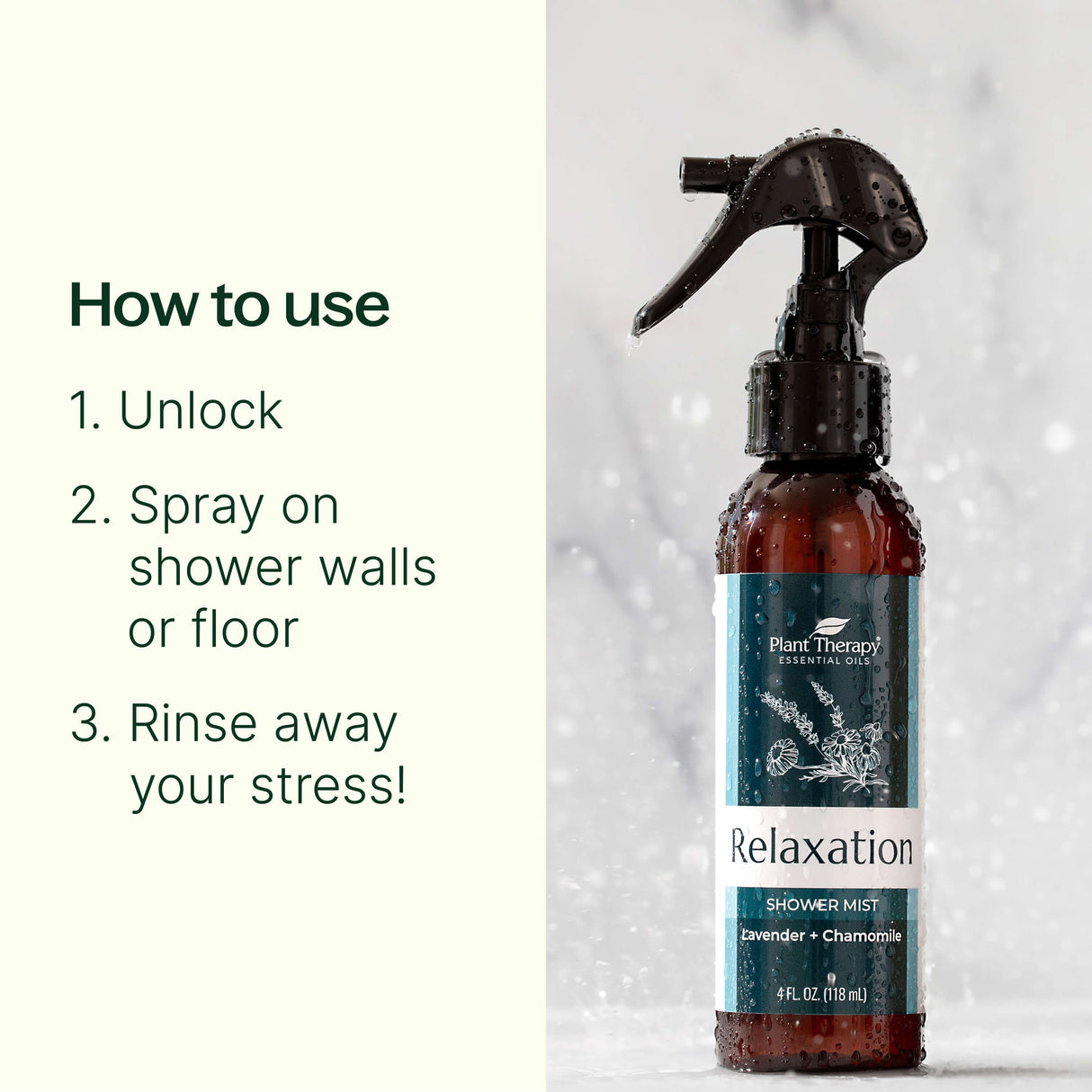 Relaxation Shower Mist from Plant Therapy