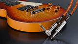 Guitar Cords (4 Pack) Right Angle to Straight-End Instrument Cable Tweed Cloth Jacket by FAT TOAD - Braided Woven 20FT 1/4 Inch Jack TS Electric AMP from GeekStands.com