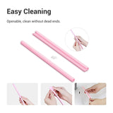 Reusable Silicone Straws With Cases 4 Sets from Cool Gadget