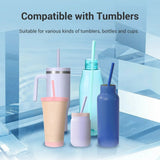 Reusable Silicone Straws With Cases 4 Sets from Cool Gadget