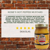 Stello Foods - Rosie's Hot Pepper Mustard 16 oz from Stello Foods