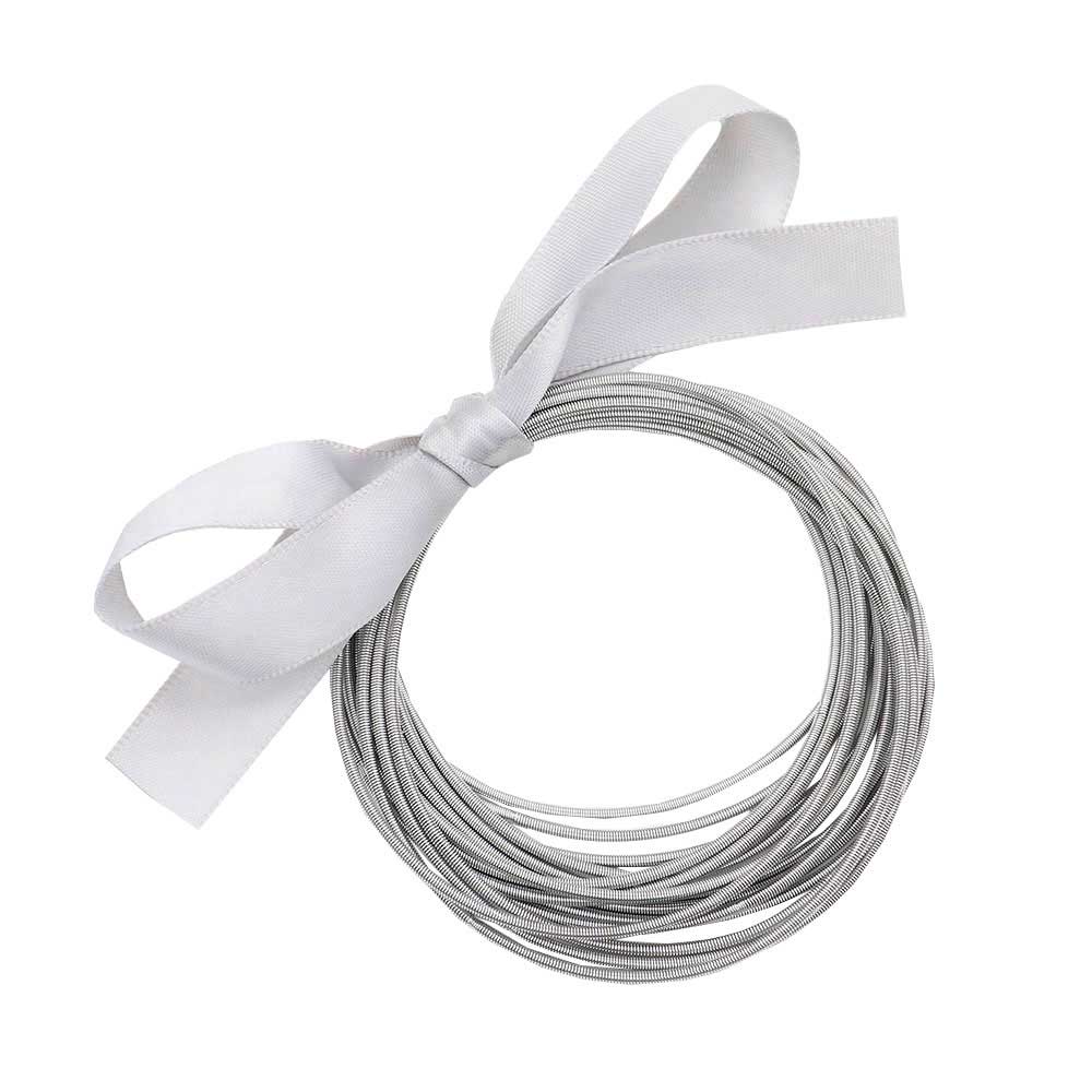 15PCS Guitar String Stackable Stretch Bracelets from Madeline Love