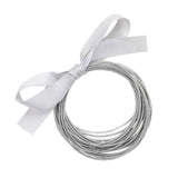 15PCS Guitar String Stackable Stretch Bracelets from Madeline Love