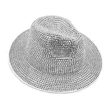 Bling Studded Panama Hat from Madeline Love