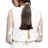 Rhinestone Fringe Barrette from Madeline Love