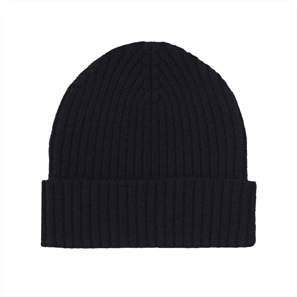 Rib Beanie - Dark Navy From Manymoons