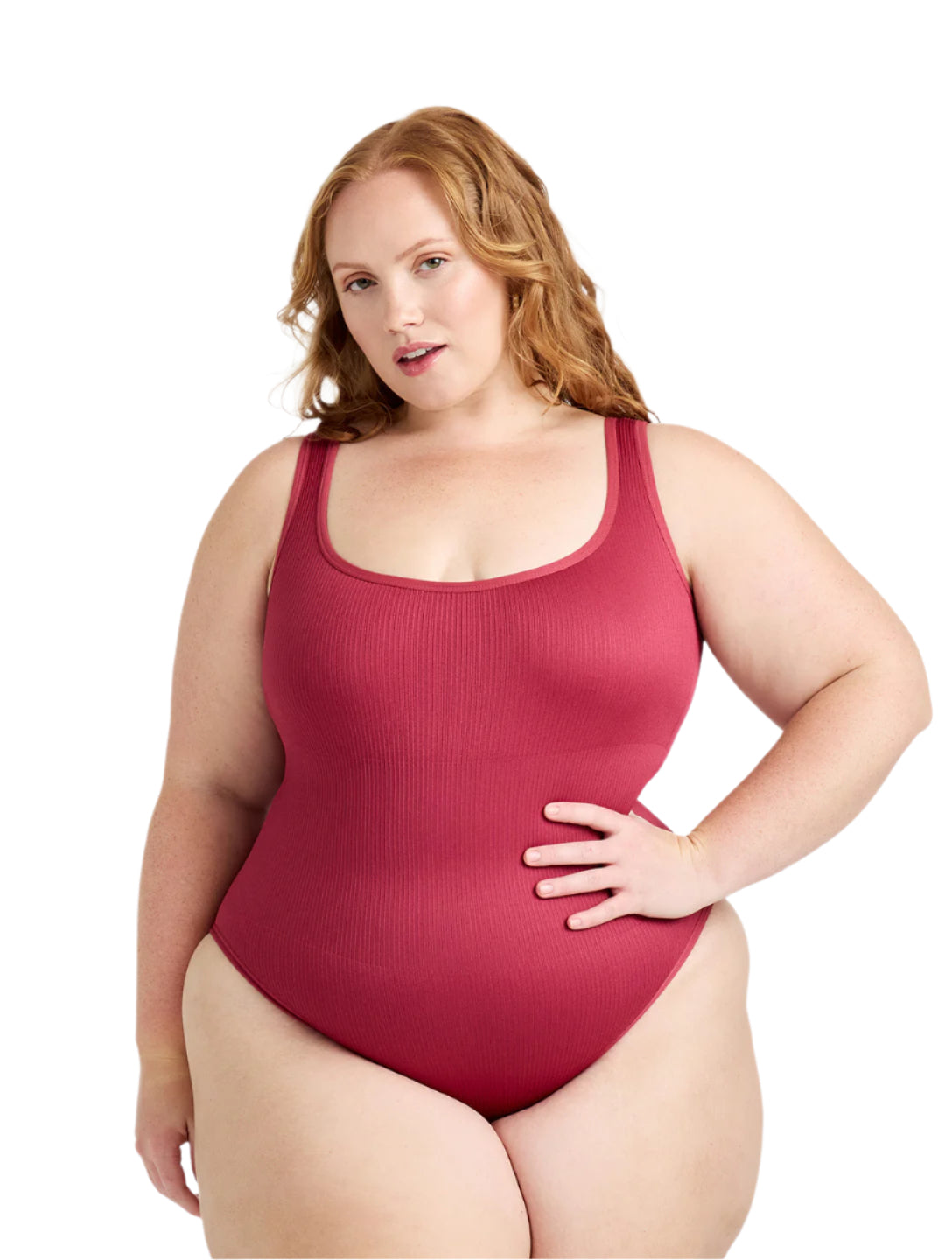 Ribbed Snatched Shapewear Bodysuit from HeyShape