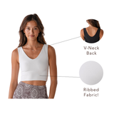 Pearl Restore Ribbed Tank from LotusAndLuna