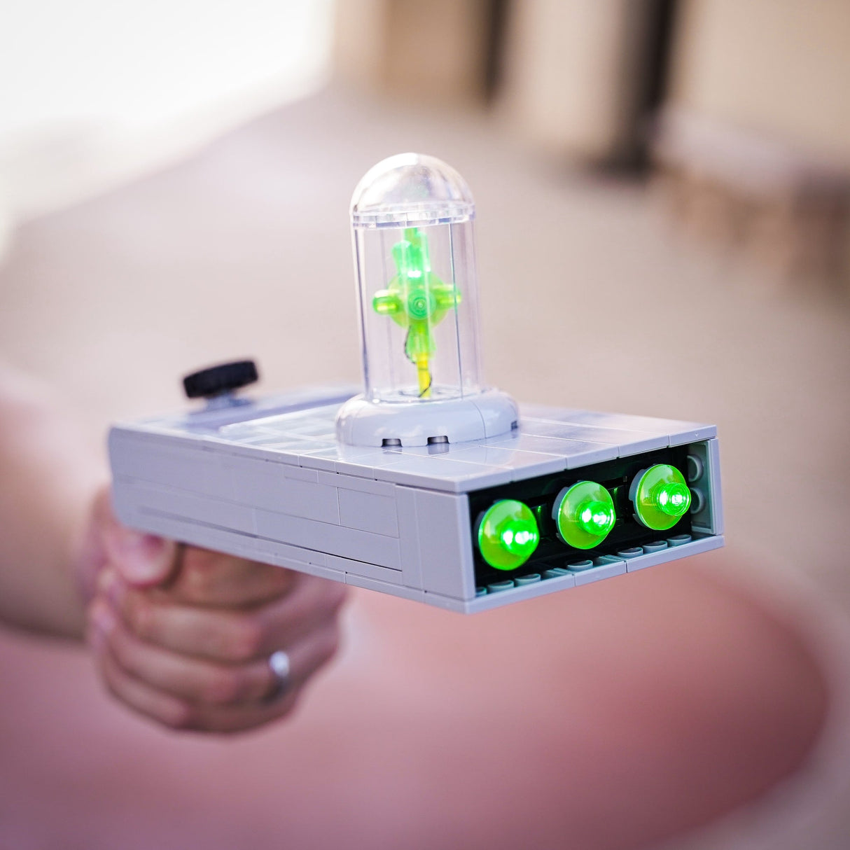 Rick's Life-Sized Portal Gun from Bricker Builds