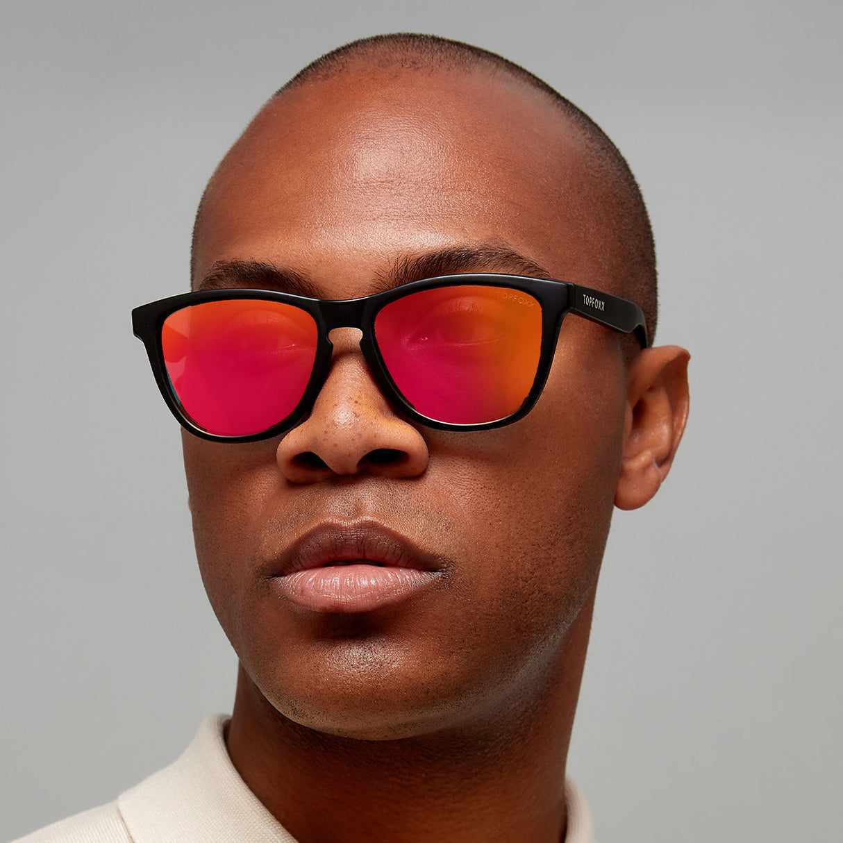 Rise Up - Revo® Mirrored Red from TopFoxx