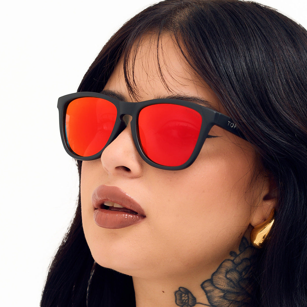 Rise Up - Revo® Mirrored Red from TopFoxx