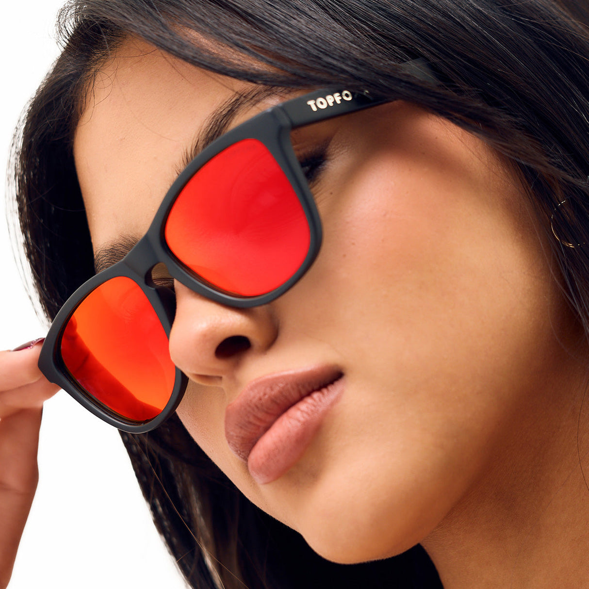 Rise Up - Revo® Mirrored Red from TopFoxx