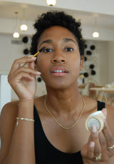 Black Vegan Zero-Waste Mascara From River Organics
