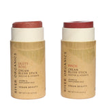 Creamy Vegan Blush Sticks | Set of 2 Mix &  Match from River Organics